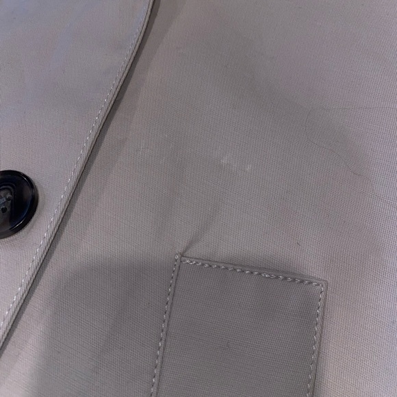 GAP khaki short trench coat size XS - Picture 5 of 8